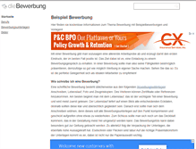 Tablet Screenshot of die-bewerbung.de